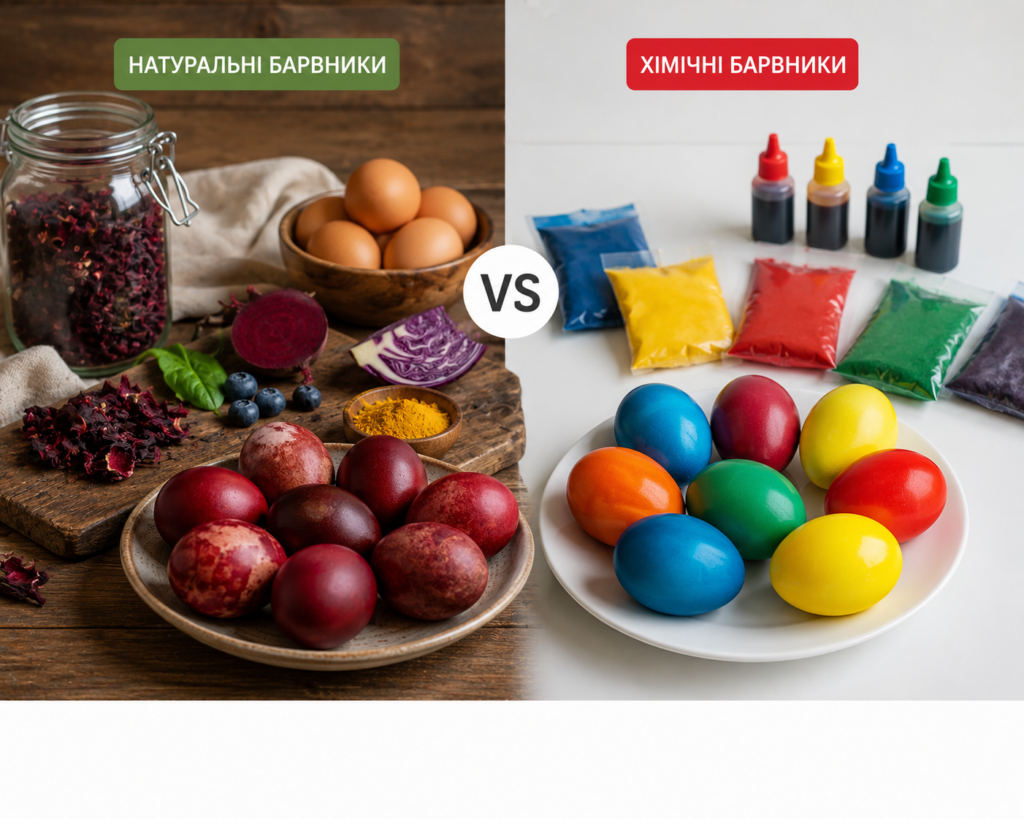 Чому варто обрати каркаде для фарбування яєць